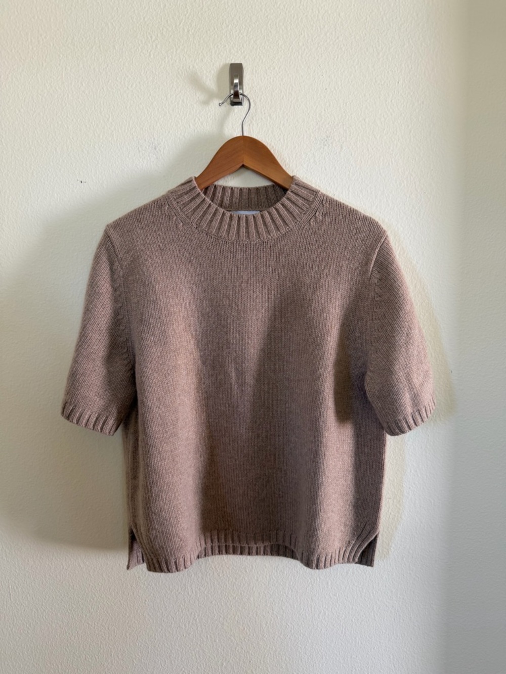 & Other Stories Short Sleeved Crewneck Sweater